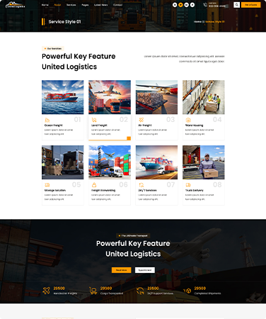 landing page
