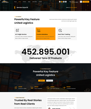 landing page